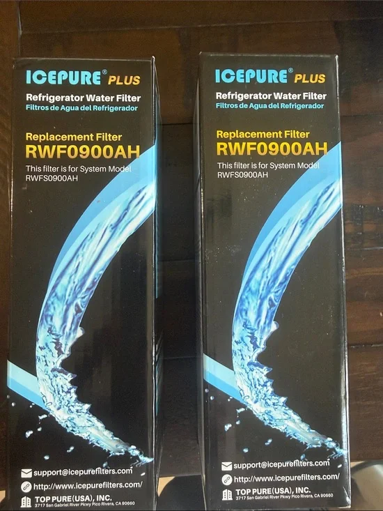RWF0900AH Refrigerator Water Filter - Black/Blue