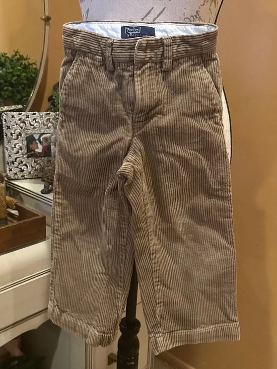 Polo by Ralph Lauren boy’s khaki corduroy pants