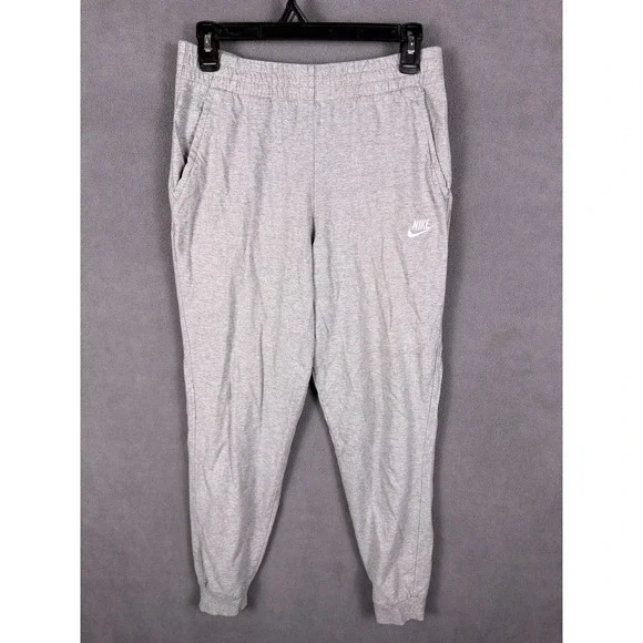 Nike Sweatpants Youth XL Gray Club Fleece‎ Jogger Sweatpants Sports Gym