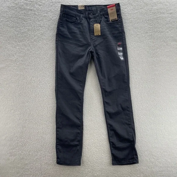 Levis 511 Jeans Mens 32x32 Gray Slim Stretch Denim Pants Grunge Preppy NEW