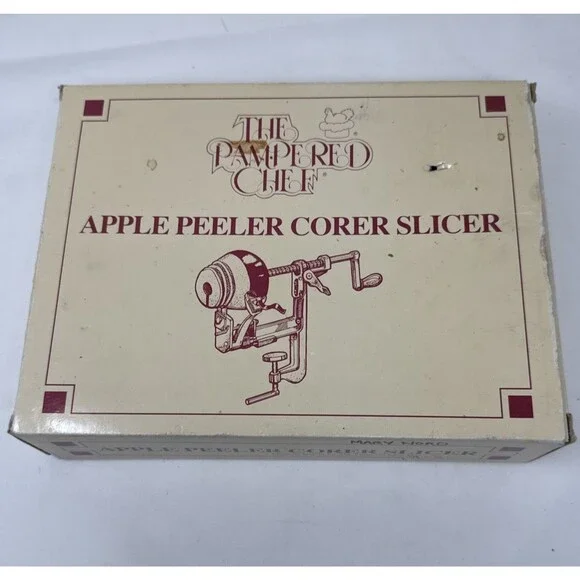 The Pampered Chef Apple Peeler Corer Slicer Model #2430 BN Never Used!!!