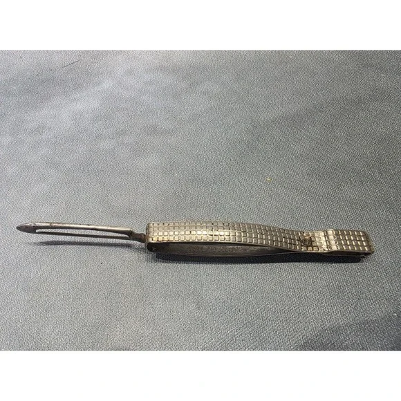 Vintage Ekco Slip Pruf Vegetable Peeler Free Action USA Textured Metal Handle