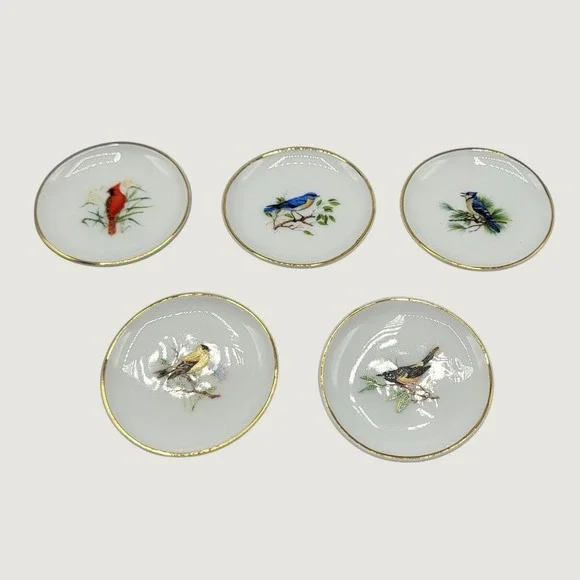 Bird Miniature Plate Magnets 2