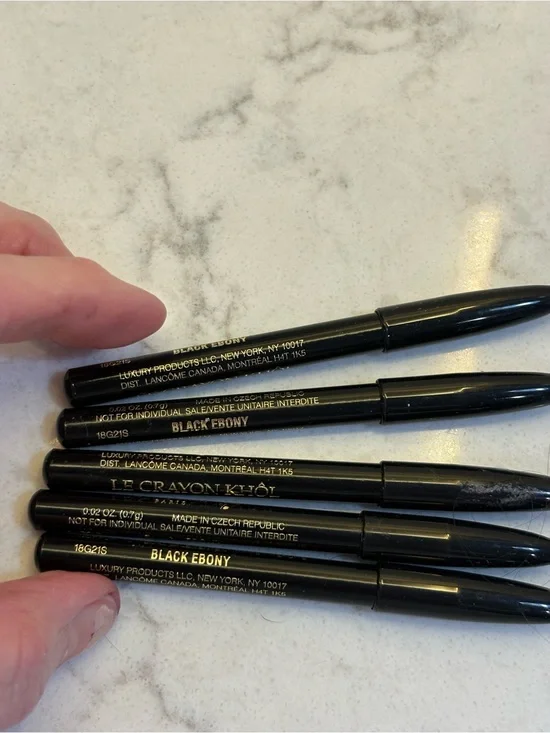 Lancôme Le Crayon Khôl Eyeliner Pencil — Black Ebony 5 new unused