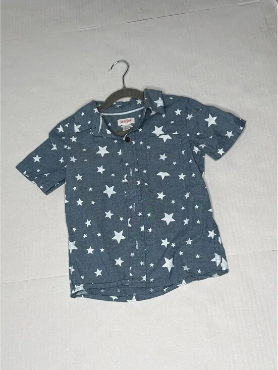Cat & Jack Boys Star Printed Shirt Size 3T
