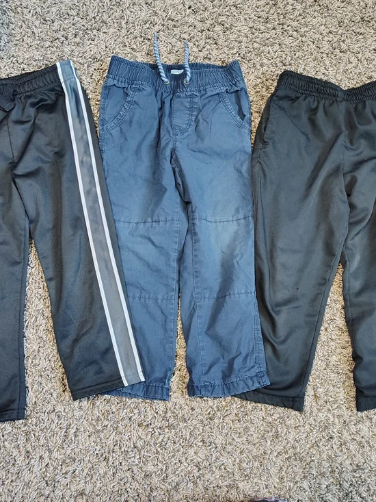 Boys Size 4 / 4T Pants Lot (3 Pairs) - Gap, Garanimals, Pro Player - Play Wear