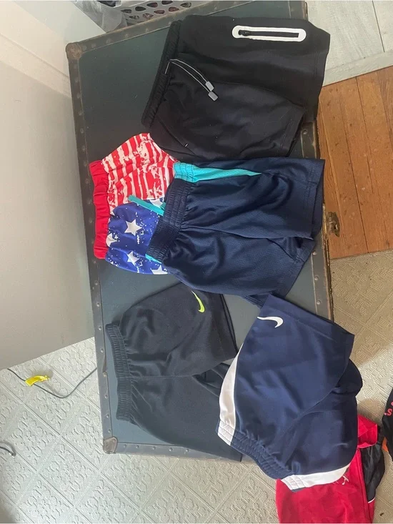 Nike and Ect. Boys Athletic Shorts Pack
