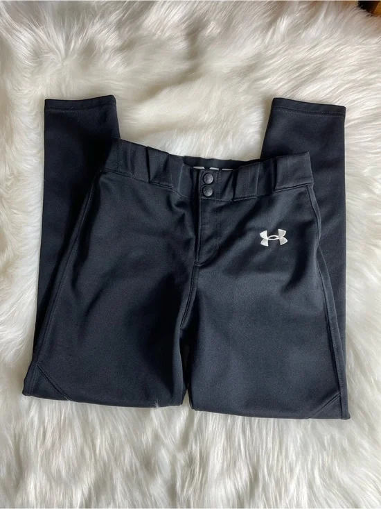 Under Armour Boy’s Utility Open Bottom Baseball Pants Black YM