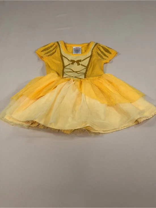 Magical Disney Princess Belle-inspired dress for toddler girls, size 2T
