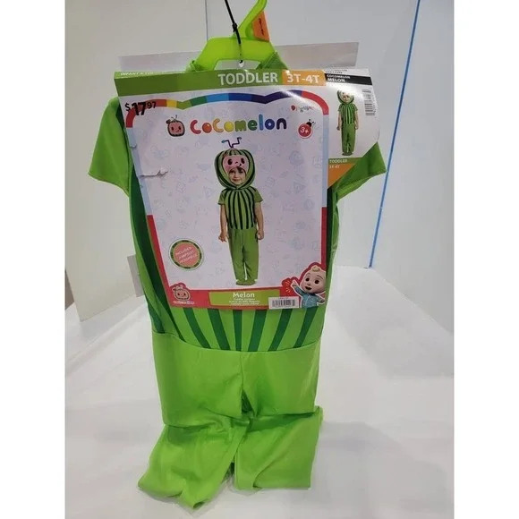 Disguise Cocomelon Toddler Melon Costume 3T-4T Cartoon‎
