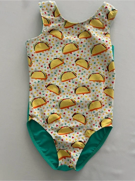 CS (6) Destira Girls' Taco The Town Gymnastics  leotard LN