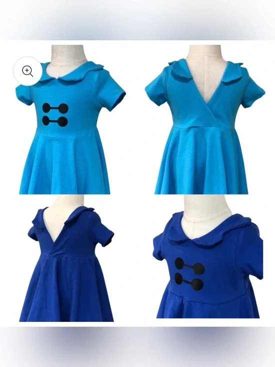 Royal Blue Lucy from Peanuts Fit & Flare Dress