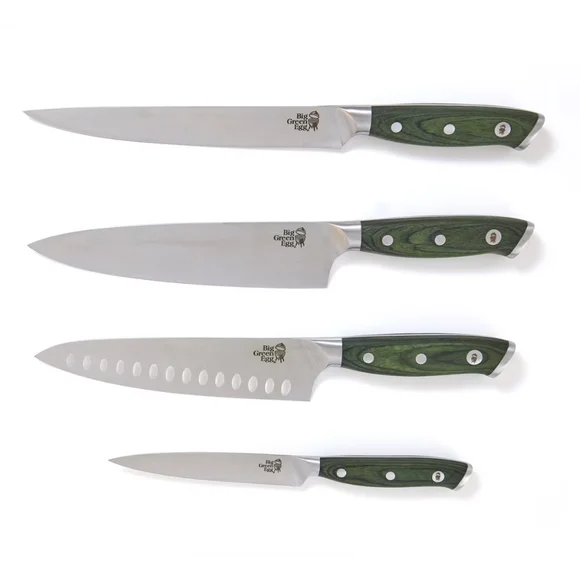 Big Green Egg 4 piece Knife Set in Gift Box