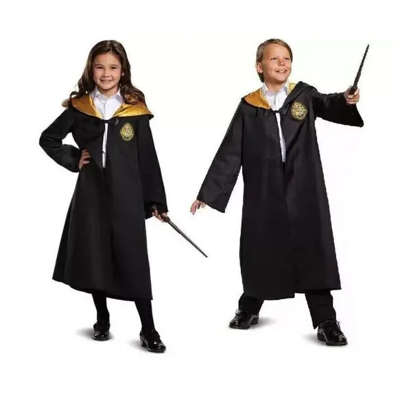 Harry Potter Child Unisex Halloween Costume Hooded Robe One Size Fits Most
