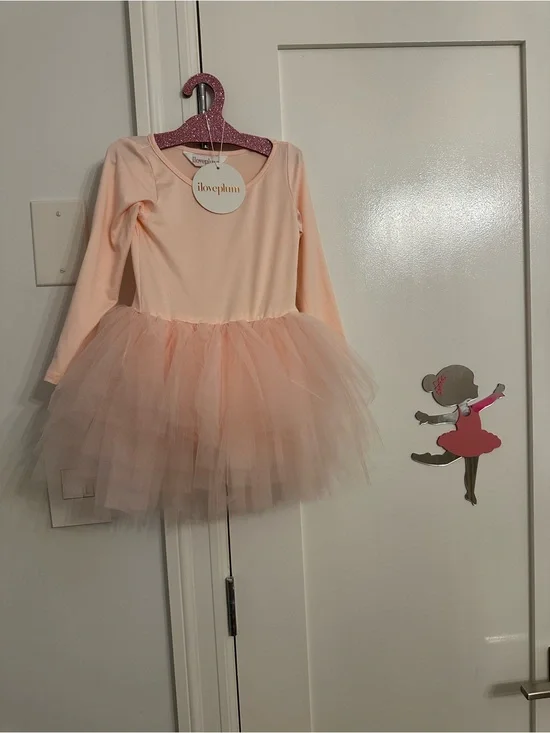 Iloveplum Ballet Pink Tutu Dress