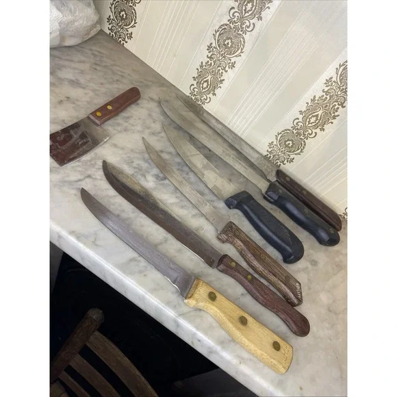 Seven Sharpened Knives | Tramontina Washington Forge Yorktowne Vanadium