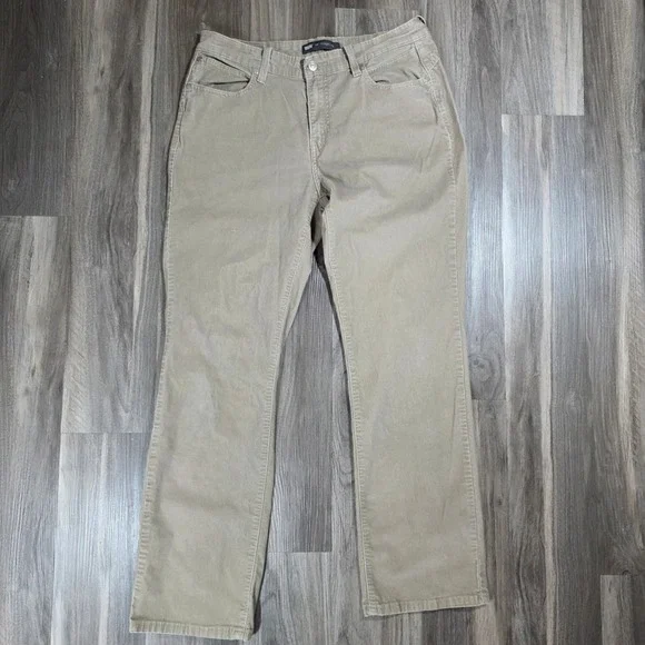 Levis 505 Straight Leg Corduroy Pants‎ Tan Khaki Mens 31x32 5-Pocket Trousers