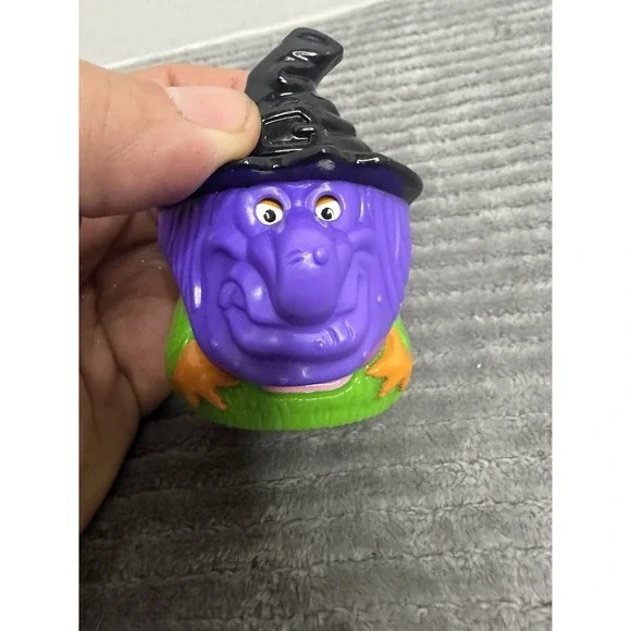1998 McDonald's I Am Hungry Haunted Halloween Witch Candy Dispenser You