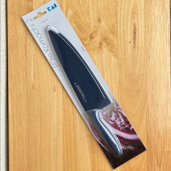 Pure Komachi 2 Blue Chef Knife with Sheath. 8 inch chef’s knife