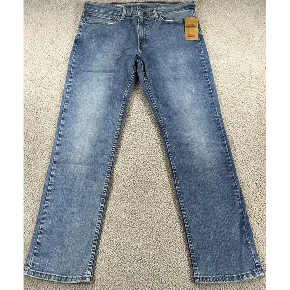 Levi's Classic 511 Slim Fit Flex Stretch Denim Jeans Men's 34x30 True‎ Fit 36x30