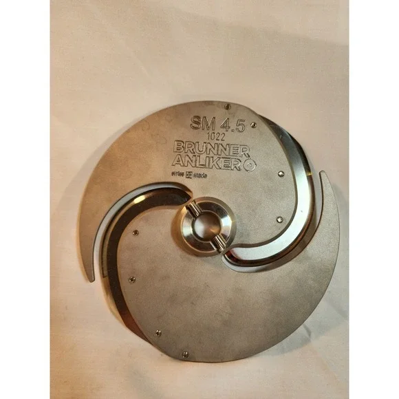 Brunner Anliker SM4.5 Cutting Disc 1022 SwissMade VegetableSlicer Part Stainless
