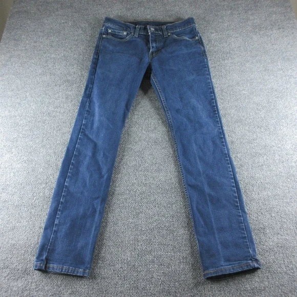 Levis 511 Jeans Mens 30x31 Blue Slim Straight Medium Wash Denim Casual