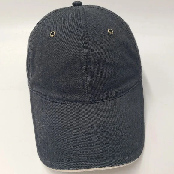 Levi Strauss Hat Strapback (Fits Small) Black Brown Leather Strap Casual Dad Men