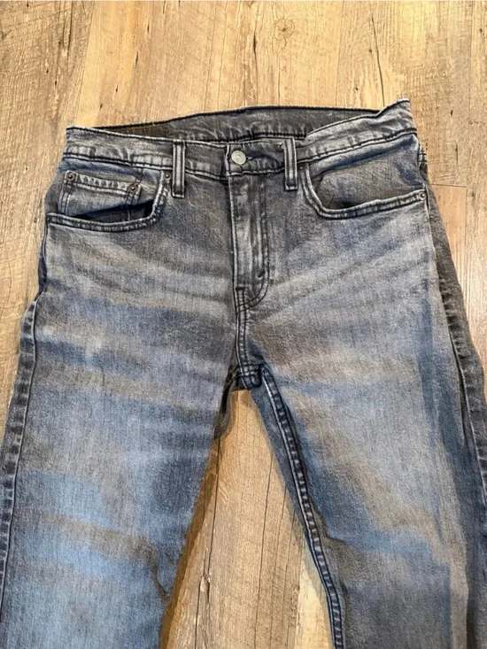 Levi's Slim Straight Men's Jeans - Washed Grey