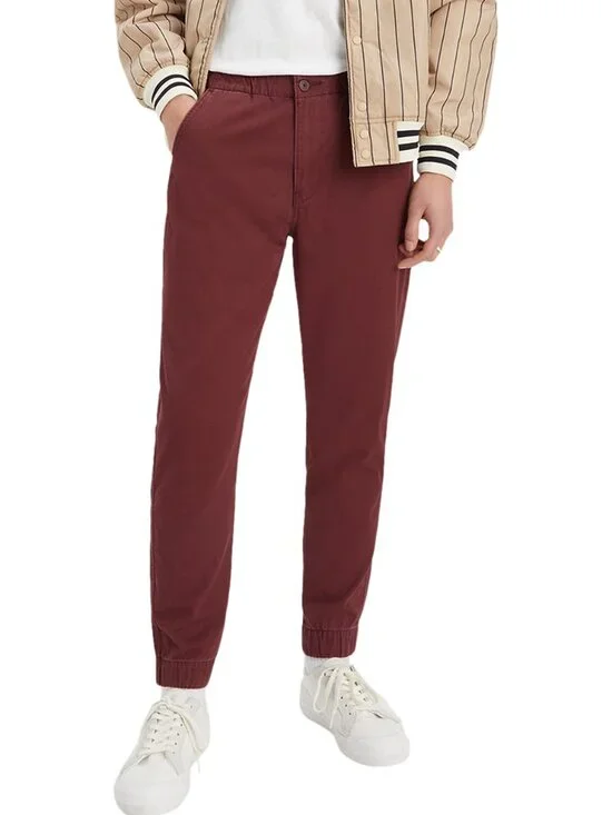New! Levi's XX Chino Joggers Stretch Twill Decadent Chocolate Men's XXL Pants