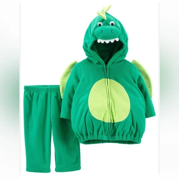 NEW 12 Months Carters Baby Boys or Baby Girls Dragon Costume NWT