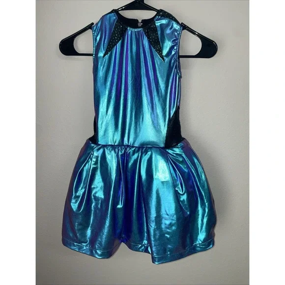 tenth house dance costume size MC‎ Iridescent Atomic Dress