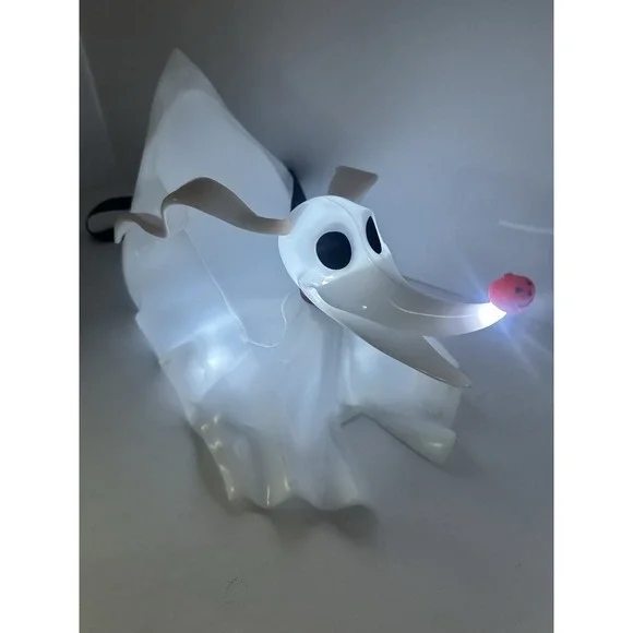 Disney Parks Zero Light Up Shoulder Pal NBC Halloween Popcorn Bucket