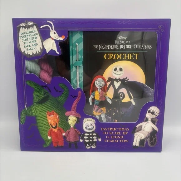 Disney Tim Burton's: The Nightmare Before Christmas Crochet Set