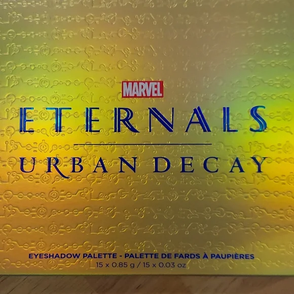 NEW Unused Urban Decay Marvel Studios Eternals Eyeshadow Palette Limited Edition