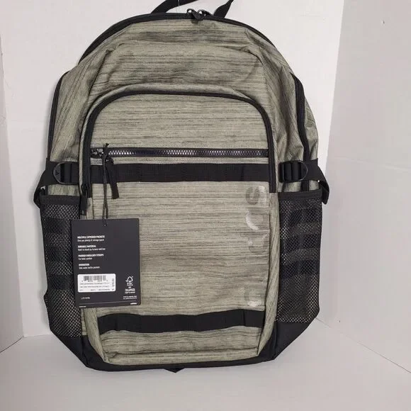 Adidas Core Advantage 4 Backpack Two Tone Green/Black Laptop School Bag‎ NWT