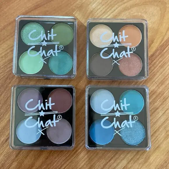 4 Chit‎ Chat Eyeshadow mini palettes