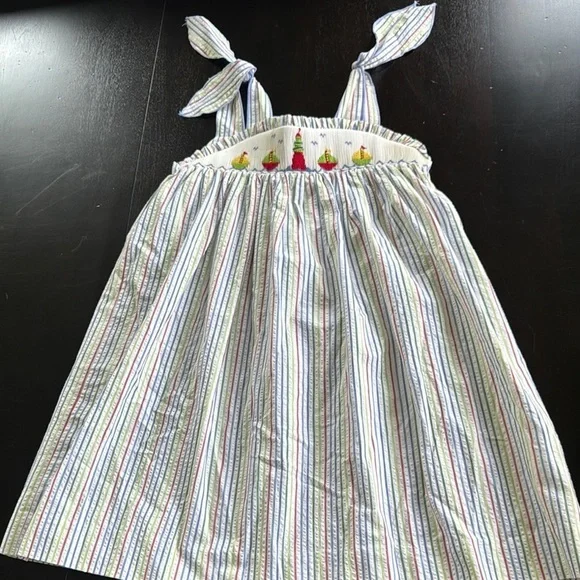 Dress with embroidered details boutique