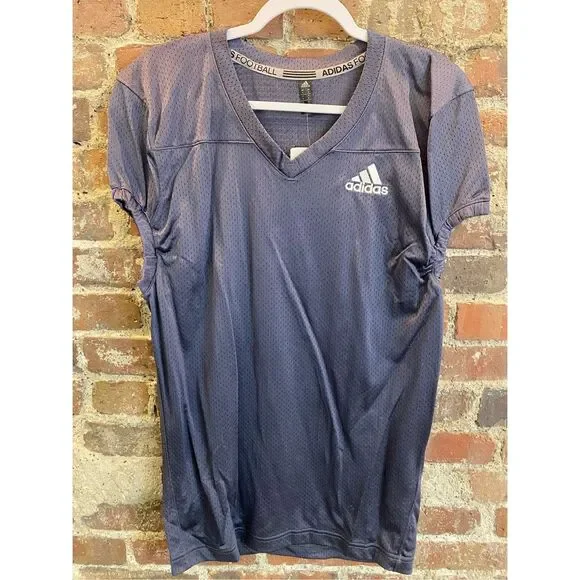 NWT Adidas Onyx/White Football Practice Jersey Size M