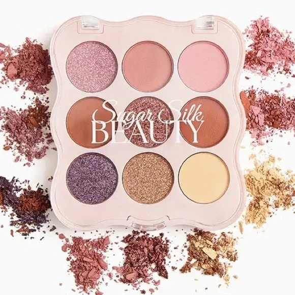 SugarSilk Beauty 9-Pan Ethereal Eyeshadow‎ Palette NIB