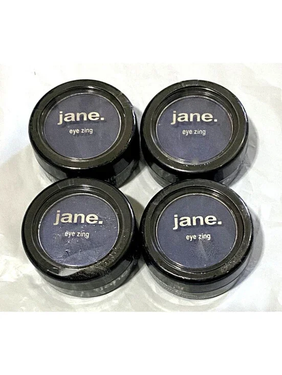 Lot of 4: NEW JANE Eye Zing Shadow Single in 53 Midnight (Sealed 4-Pack)