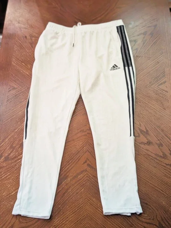 Adidas Tiro 21 Men’s Size L arge Soccer Athletic Bottoms Jogger Track Pant #489