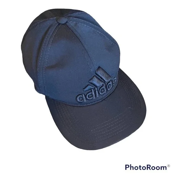 Adidas Embroidered Logo Unisex Snapback Black Hat