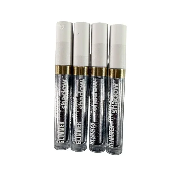 Revlon Glimmer Liquid Shadow 202 Glimmerverse Iridescent Eye Makeup Lot of 4 New