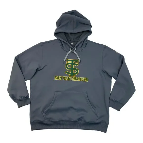 Adidas San Tan Charter Hoodie Mens XL Extra Large Climawarm Fleece Sweatshirt