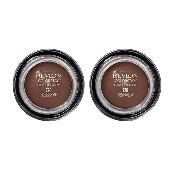 2x Revlon ColorStay Creme Eye Shadow 720 Chocolate
