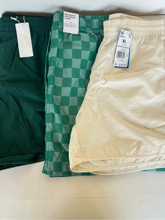 Lot of 3 Men’s XL Athletic Shorts Adidas Sprinter Nike NWT