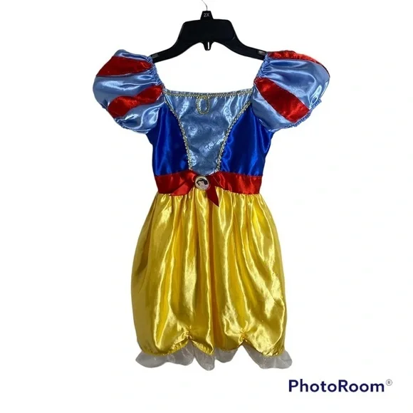 Disney Snow White Dress 4-6X Play Costume Blue Princess