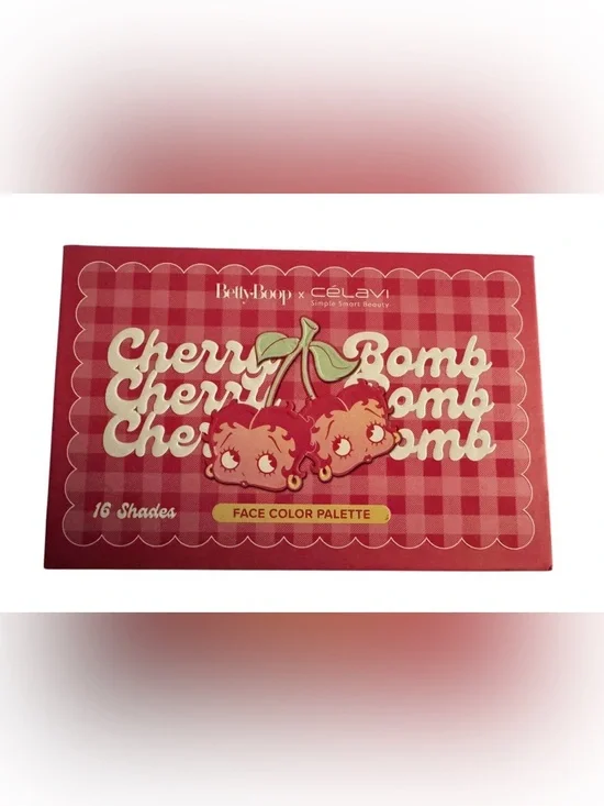 New Betty Boop limited series ace makeup palette eyeshadow matte shimmer