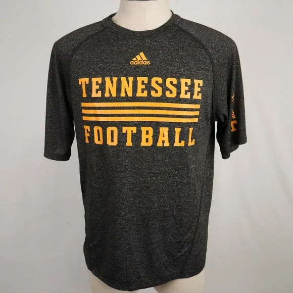 Tennessee Volunteers Shirt Mens Small Adidas‎ Climalite Activewear Short Sleeve
