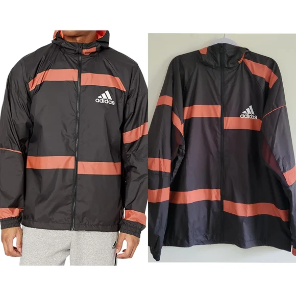 Adidas W.N.D Windbreaker‎ Jacket Size L NWT